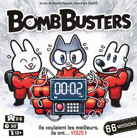 Bomb Busters Cocktail Games original cover artwork