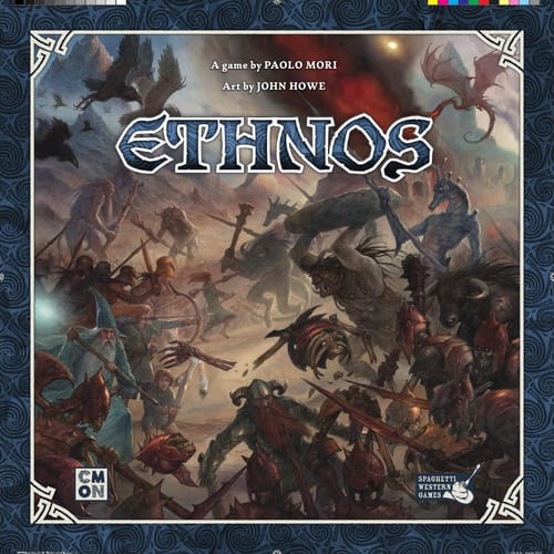 Ethnos original 2017 CMON rulebook cover artwork