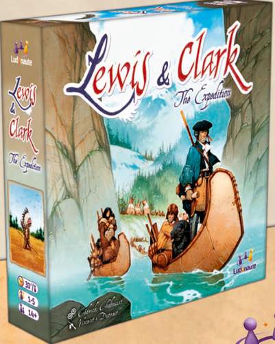 Lewis & Clark: The Expedition official game box cover