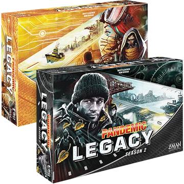 Pandemic Legacy: Season 2 game cover, Z-Man Games edition