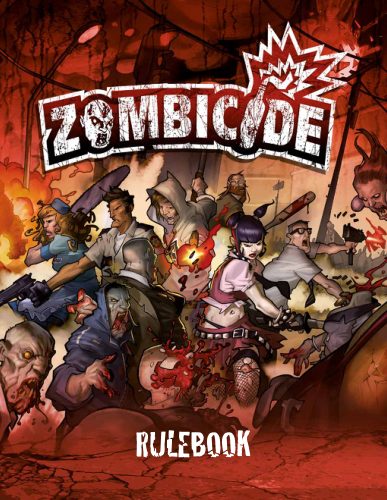Zombicide publisher rulebook cover